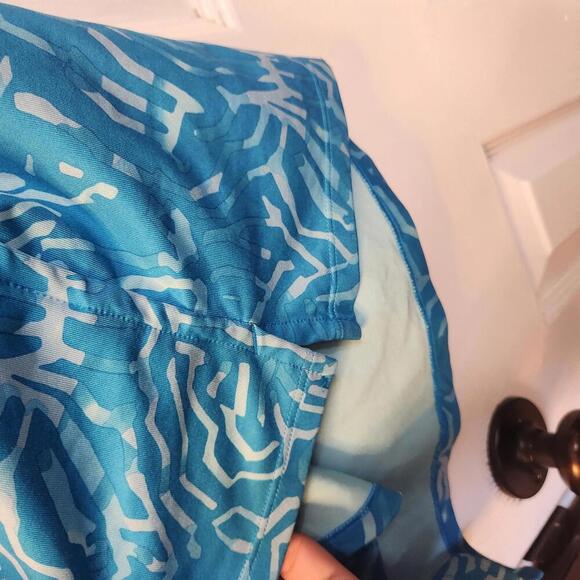 Nike Dri-FIT Women's Blue Standard Fit Performance Tee - Size XL - Picture 8 of 9